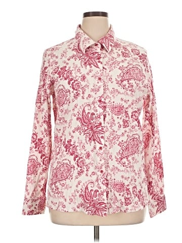 Denim & Co Long Sleeve Blouse (view 1)