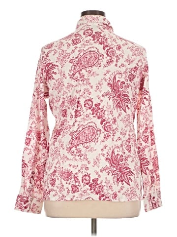 Denim & Co Long Sleeve Blouse (view 2)