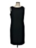 Garfield & Marks Solid Black Cocktail Dress Size 12 - photo 1