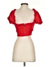 Alice + Olivia Red Short Sleeve Top Size XS - photo 2