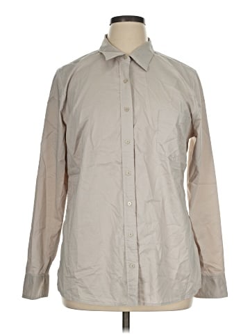 Gap Long Sleeve Button-Down Shirt (view 1)