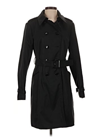White House Black Market Trenchcoat (view 1)