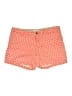 Merona Polka Dots Orange Shorts Size 12 - photo 1