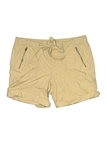 Ann Taylor LOFT Khaki Shorts (view 1)