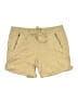 Ann Taylor LOFT Solid Tan Khaki Shorts Size 10 - photo 1