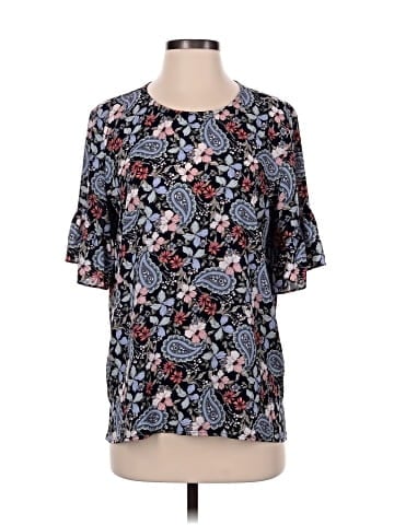 Ann Taylor LOFT Short Sleeve Blouse (view 1)