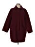 Zara Basic Burgundy Wool Coat Size M - photo 1