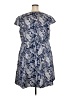 Vince Camuto Paisley Blue Casual Dress Size 20 - photo 2