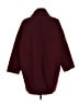 Zara Basic Burgundy Wool Coat Size M - photo 2