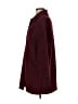 Zara Basic Burgundy Wool Coat Size M - photo 5