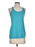 Spalding Athletic 100% Polyester Teal Active Tank Size S - photo 1