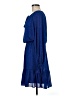 Trina Turk 100% Polyester Polka Dots Blue Casual Dress Size M - photo 5