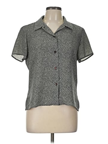 Kathy Ireland Short Sleeve Blouse (view 1)