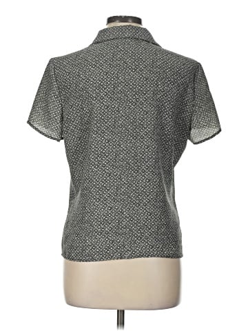 Kathy Ireland Short Sleeve Blouse (view 2)