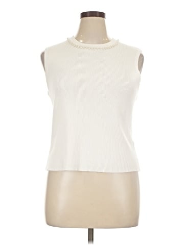 Adrianna Papell Sleeveless T-Shirt (view 1)
