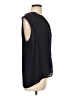 Collective Concepts 100% Polyester Black Sleeveless Blouse Size L - photo 4