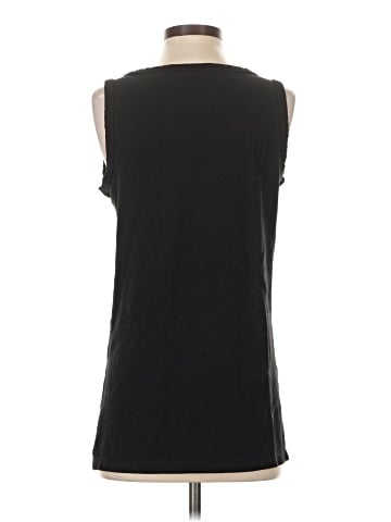 Susan Graver Sleeveless T-Shirt (view 2)
