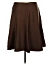 B. Moss Chevron-herringbone Brown Casual Skirt Size L (estimated) - photo 2