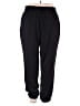 Shein Curve 100% Viscose Solid Black Casual Pants Size 18 Plus (3) - photo 2