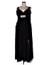 Betsy & Adam Black Cocktail Dress Size 20W - photo 1
