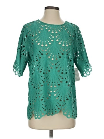 QVC Short Sleeve Blouse (view 1)