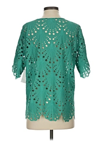 QVC Short Sleeve Blouse (view 2)