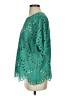 QVC Teal Green Short Sleeve Blouse Size S - photo 5