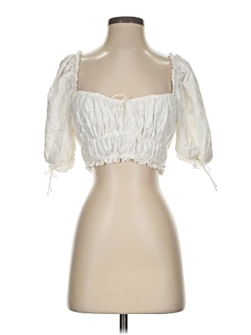 For Love & Lemons 3/4 Sleeve Blouse (view 1)