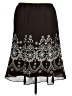 DressBarn 100% Polyester Brown Formal Skirt Size 16 - photo 2