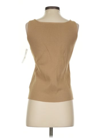 Dana Buchman Sleeveless Silk Top (view 2)