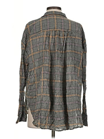 Free People Long Sleeve Button-Down Shirt (view 2)
