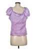 Shein Purple Short Sleeve Blouse Size 8 - 10 - photo 2