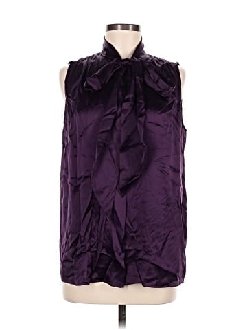 FRAME Sleeveless Silk Top (view 1)