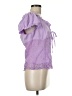Shein Purple Short Sleeve Blouse Size 8 - 10 - photo 4