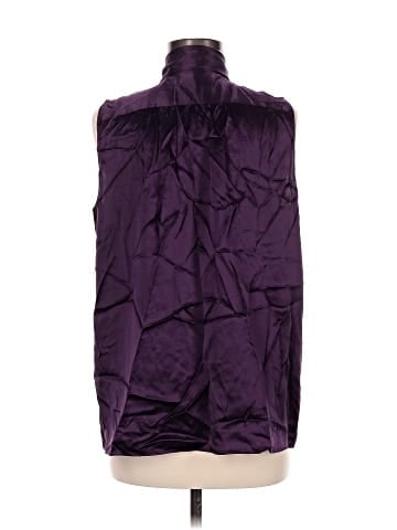 FRAME Sleeveless Silk Top (view 2)