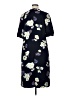 Lewit 100% Viscose Floral Blue Casual Dress Size 16 - photo 2