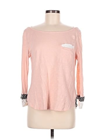 Little Yellow Button Long Sleeve Top (view 1)