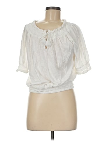 Lucky Brand Short Sleeve Blouse (view 1)