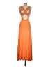 Bebe Orange Casual Dress Size XXS - photo 2