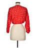 Zara Red 3/4 Sleeve Blouse Size M - photo 2