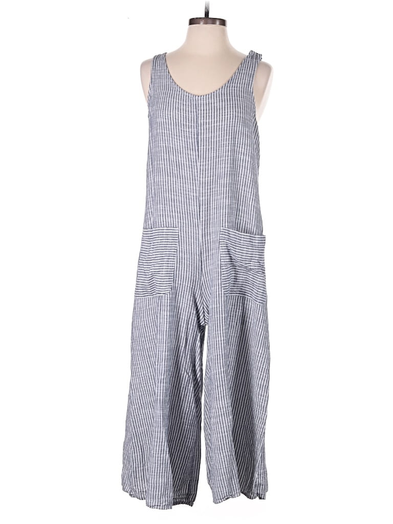 Pre-owned Max Studio Jumpsuit In Gray