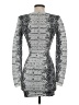 Bebe Silver Cocktail Dress Size XXS - photo 2