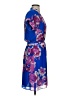 Eliza J 100% Polyester Floral Blue Casual Dress Size 4 - photo 4
