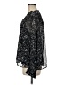 INC International Concepts 100% Polyester Black 3/4 Sleeve Blouse Size M - photo 5