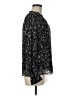 INC International Concepts 100% Polyester Black 3/4 Sleeve Blouse Size M - photo 4