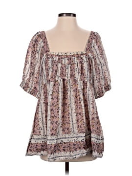 Free People Short Sleeve Blouse