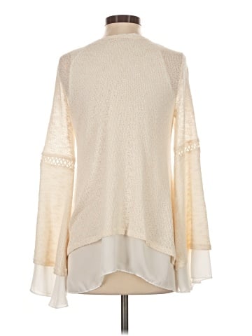 Casual Couture by Green Envelope Long Sleeve Blouse (view 2)
