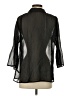 Fashion Bug Black 3/4 Sleeve Blouse Size S - photo 2