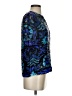 Antik Batik 100% Viscose Graphic Blue Short Sleeve Blouse Size XS - photo 4