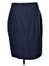 Banana Republic Blue Wool Skirt Size 8 - photo 2